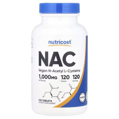 NAC, 1000 mg Nutricost - 1