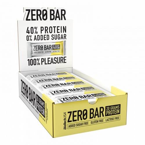 Zero Bar - Barres protéinées - BioTech USA