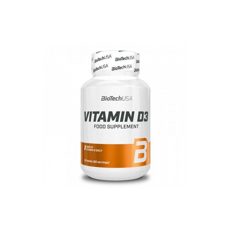 Vitamin D3 2000 UI BioTech USA - 1 Vitamin D3 2000 UI BioTech USA - 1