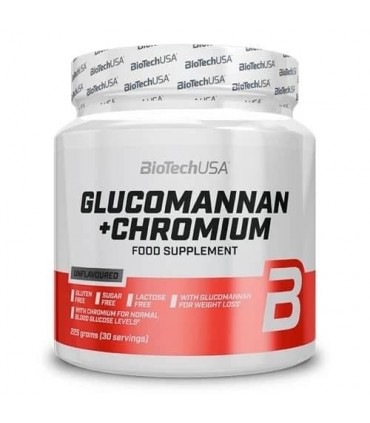 Glucomannan + Chromium BioTech USA - 1