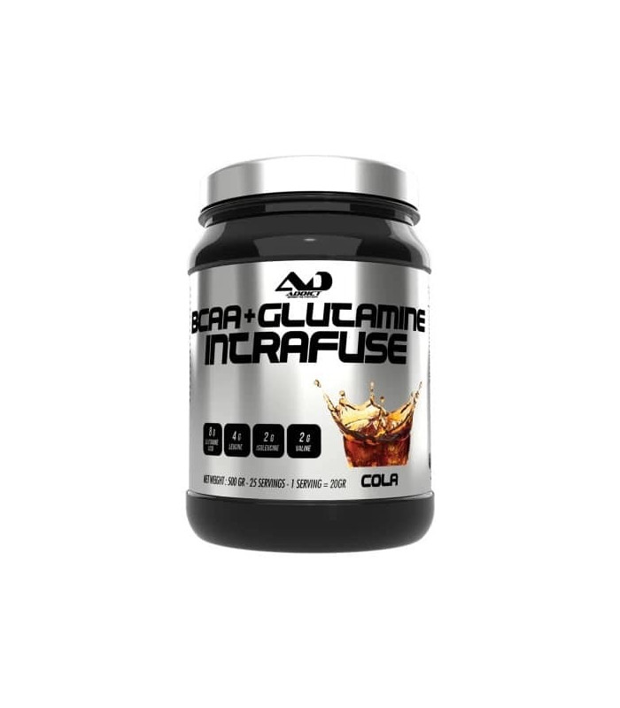 Bcaa+Glutamine Intrafuse Addict Sport Nutrition - 1 Bcaa+Glutamine Intrafuse Addict Sport Nutrition - 1